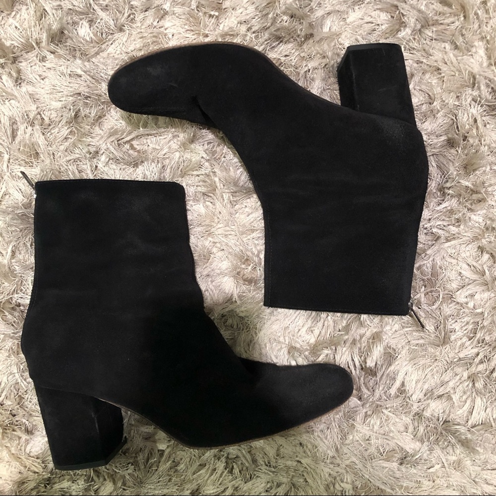 Free People “Cecile” Block Heel Bootie